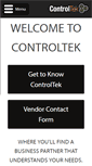 Mobile Screenshot of controltek.com